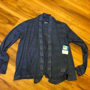 NWT Columbia wrap cardigan XL